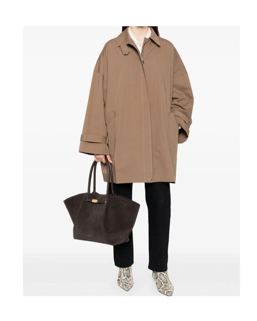 Totême Brown Totême Oversized Trench Jacket