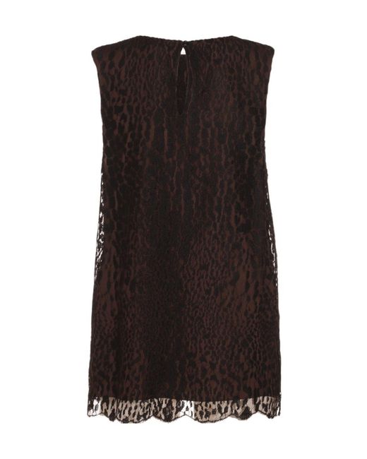 Tom Ford Black Tulle Sleeveless Top