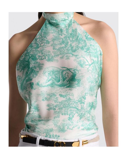 Dior Green Iviera Toiledejouysauvage Silktop