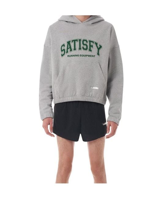 Satisfy White Long-Sleeved Sweatshirt for men