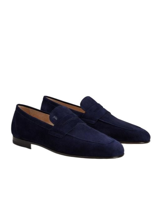 Tod's Blue Slip-On Loafers for men