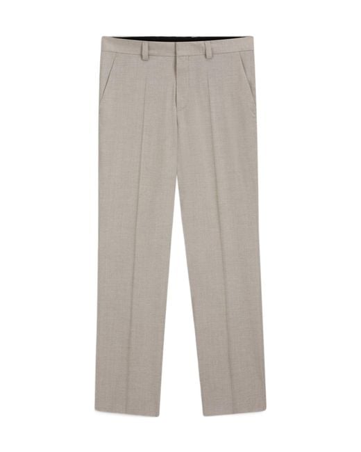 Boss Gray Belt Loop Casual Pants for men