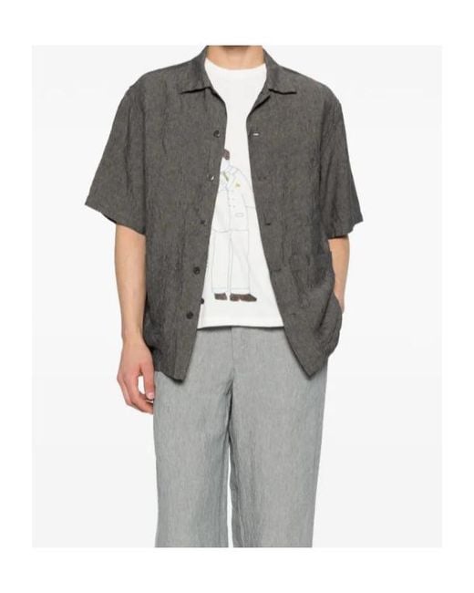 Barena Gray Pocket Button Shirt for men