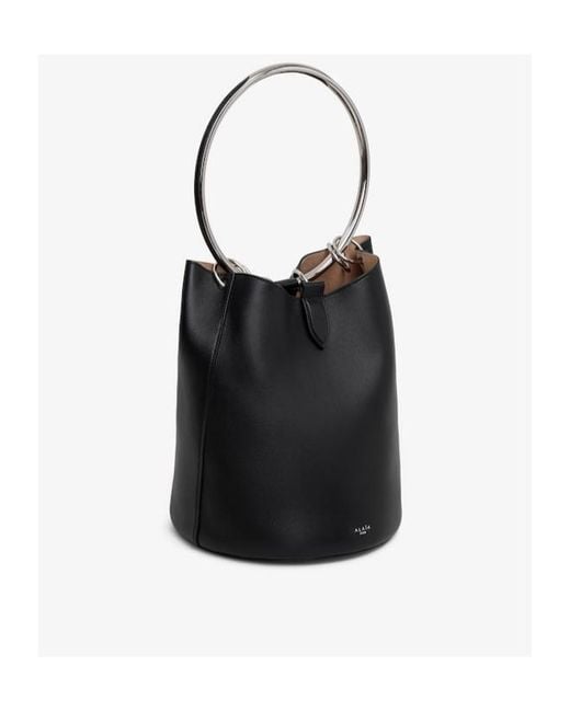 Alaïa Black Alaïa Ring Large Bucket Bag