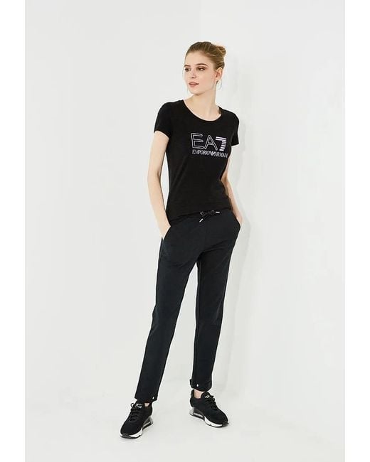EA7 Black Logo T-Shirt