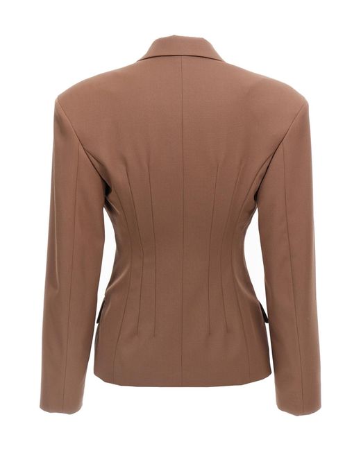 Dries Van Noten Brown 'Bohana' Blazer