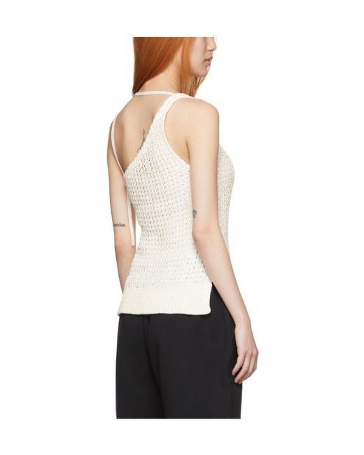 3.1 Phillip Lim White Logo Vest