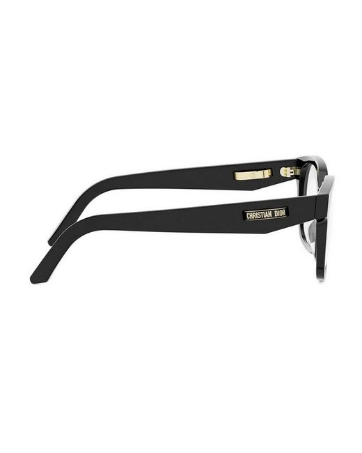 Dior White Eyewear Square Frame Glasses