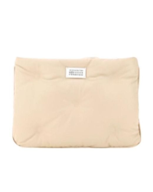 Maison Margiela Natural Glam Slam Clutch Bag