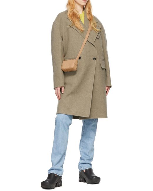 Bottega Veneta Natural Interwoven-Design Crossbody Bag