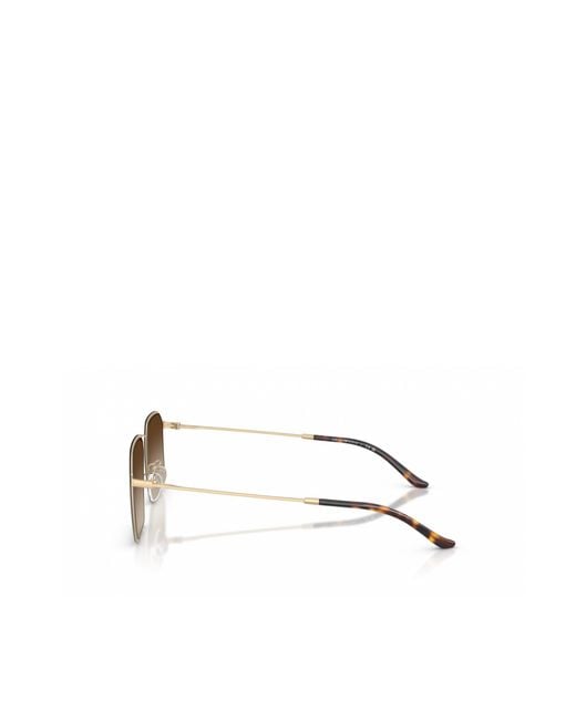 Emporio Armani Multicolor Geometric Frame Sunglasses for men