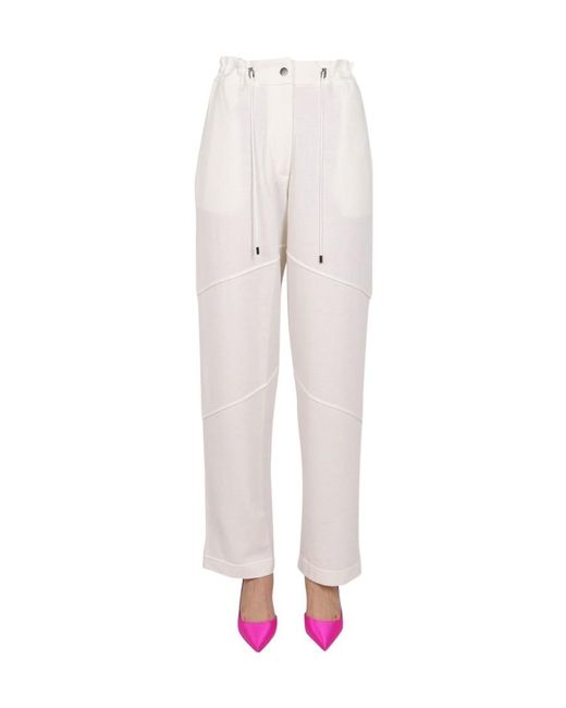 Tom Ford White Drawstring Panelled Track Pants