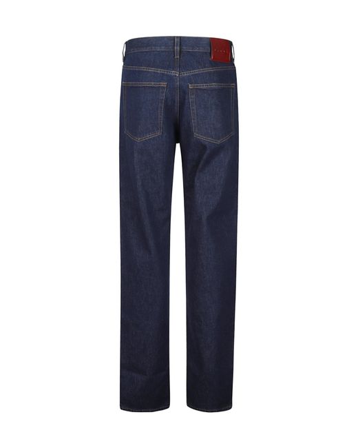 Gucci Blue Jeans With Logo for men