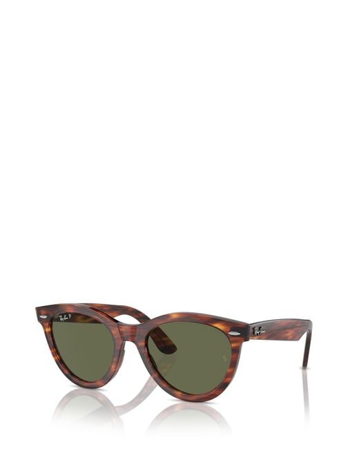 Ray-Ban Green Full Frame Sunglasses for men