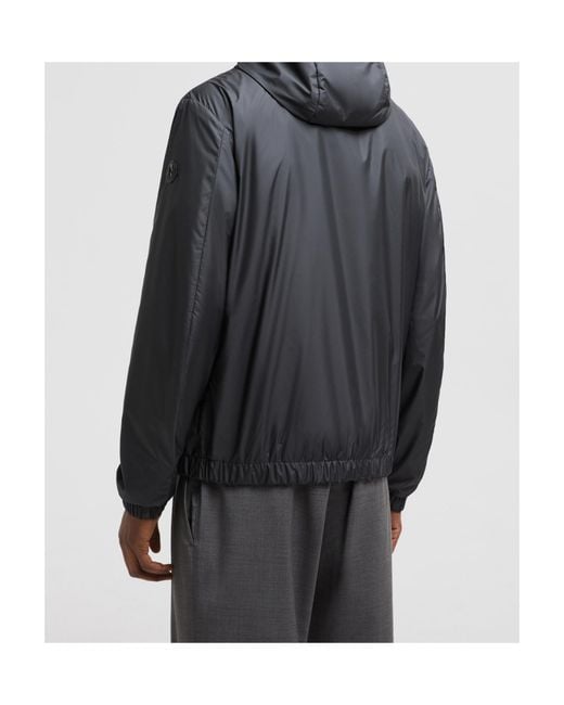 Moncler Black Domene Hooded Jacket for men