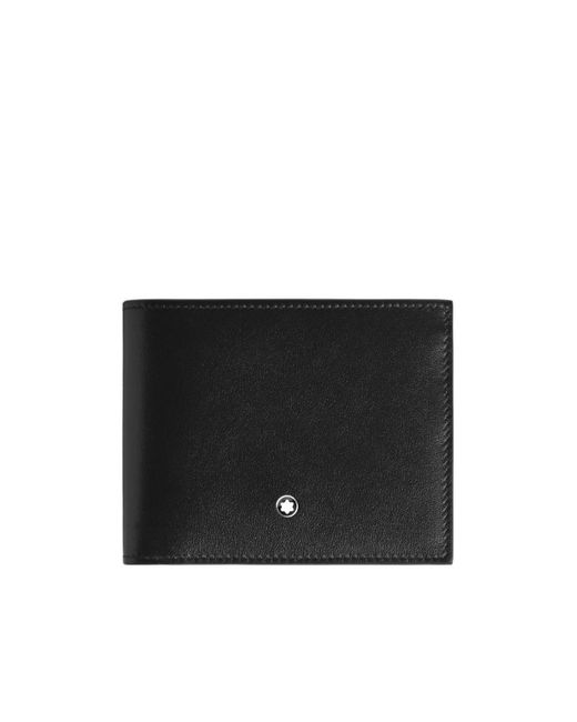 Montblanc Black Wallet 6Cc for men