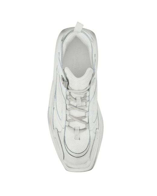 1017 ALYX 9SM White 1017 9Sm Mono Hiking Sneakers for men