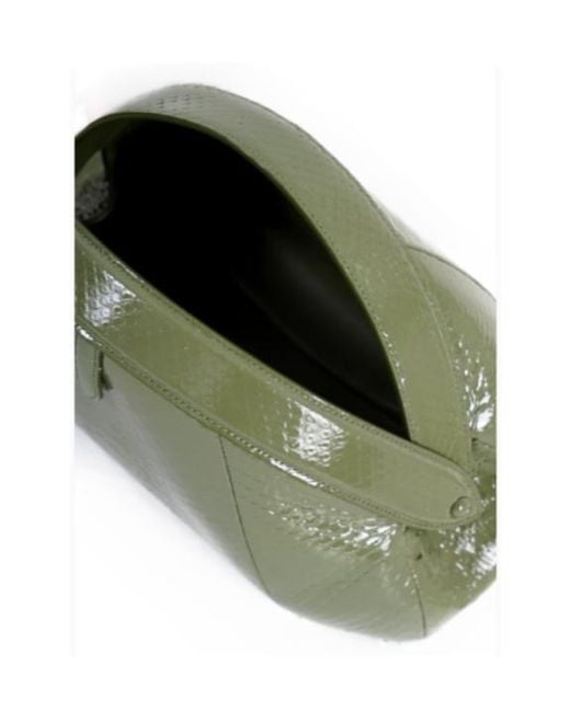 Alaïa Green Alaïa Embossed Clutch Bag