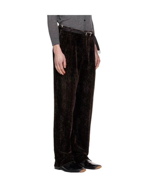 Magliano Black Grampa Four-Pocket Casual Pants for men
