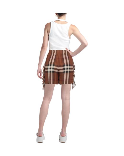 Burberry Brown Shorts & Bermuda Shorts