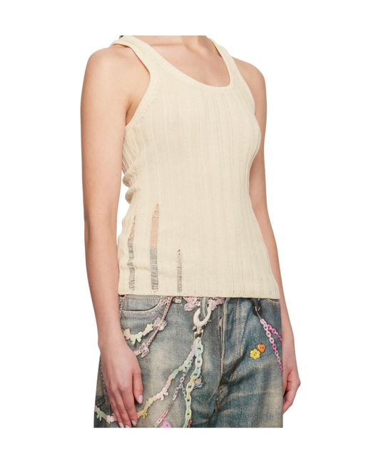 Acne Natural Tank Top