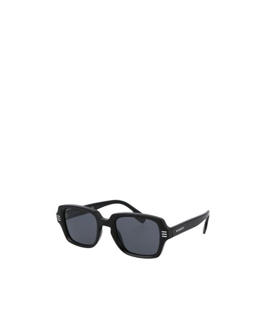 Burberry White Eldon Rectangular Sunglasses for men