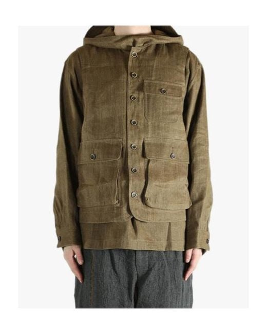 Uma Wang Green Jolt Jacket for men