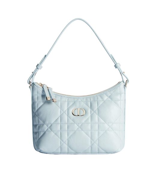 Dior Blue Miss Caro Ling Mini Bag With Chain