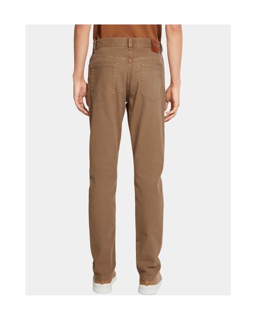 Zegna Natural Belt Ring Casual Pants for men