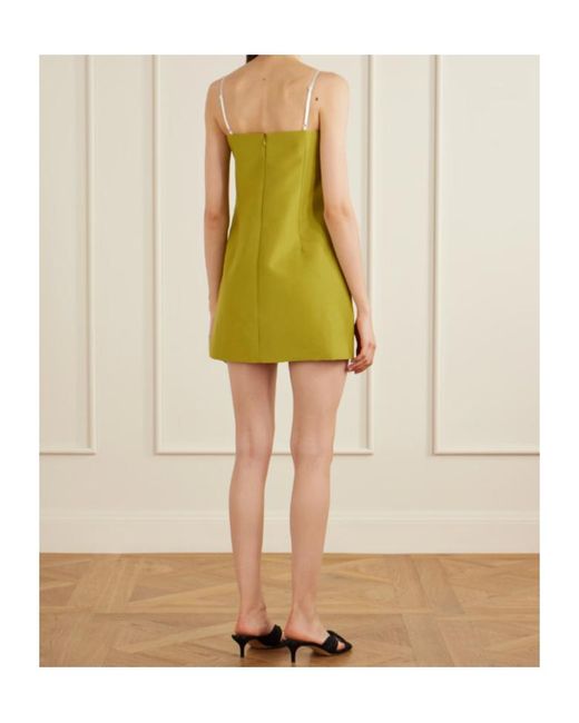 ShuShu/Tong Green Floral Dress