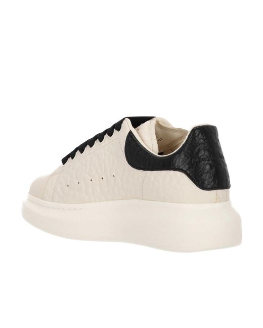 McQueen Natural Oversized Low-Top Sneakers
