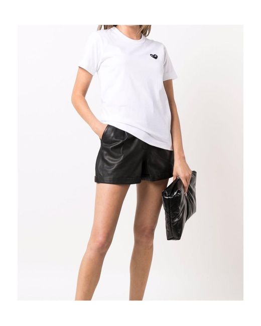 Comme des Garçons White Short-Sleeved T-Shirt for men