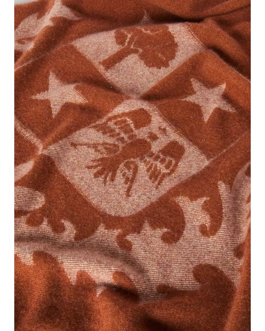 Loro Piana Brown Fringed Blanket