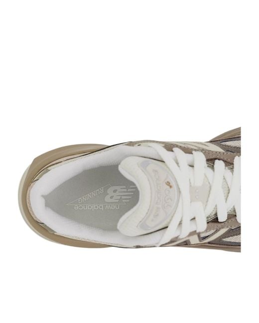 New Balance Brown 990V6 Lace-Up Sneakers for men
