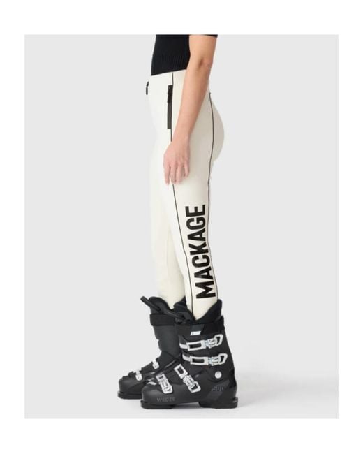 Mackage White Zavi Ski Trousers