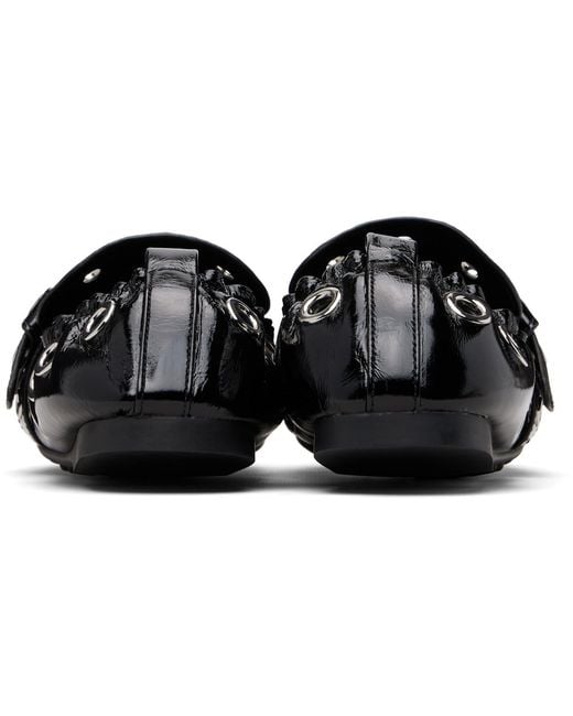 Marc Jacobs Black The Grommet Jude Loafers