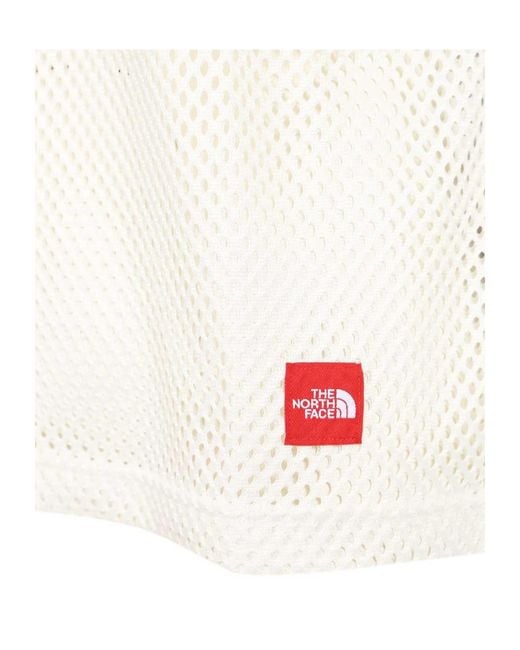The North Face White Box Mesh T-Shirt for men