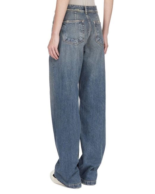 Rick Owens Blue Geth Jeans