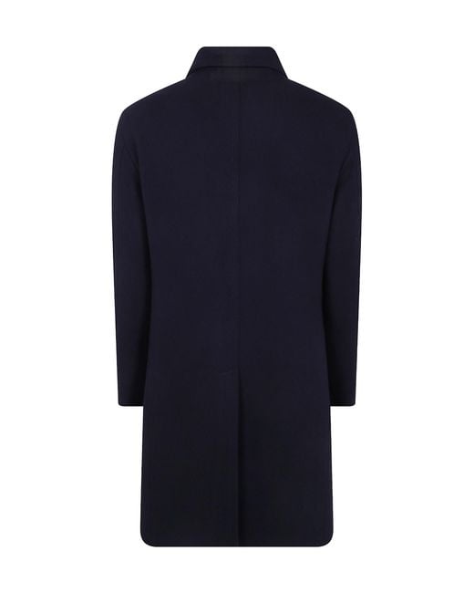 Tagliatore Blue 'C-Sherry' Coat for men