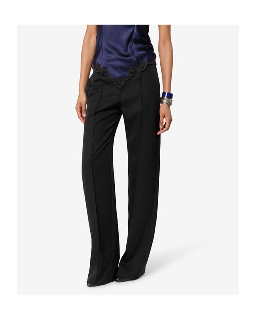 Isabel Marant Black Lusia Wool Pants
