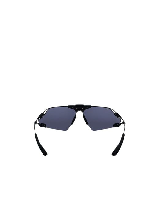 Nike Blue Zeus Edge Polarized Rectangle Frame Sunglasses for men