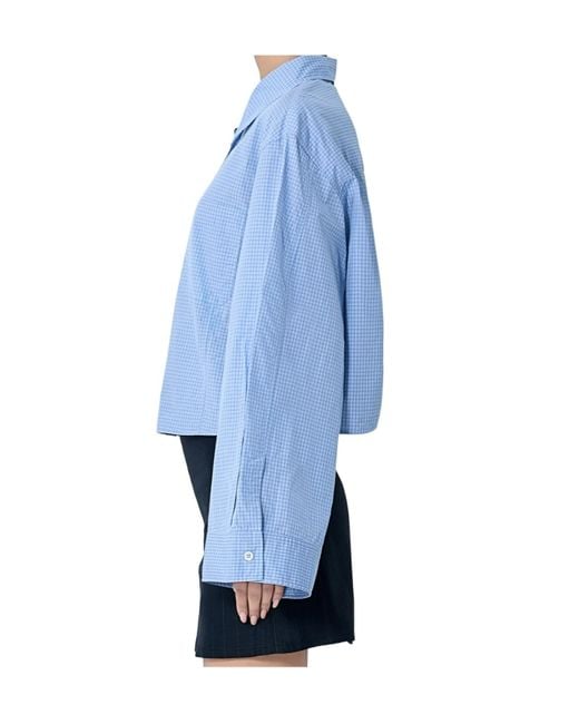 Our Legacy Blue Balloon Shirt