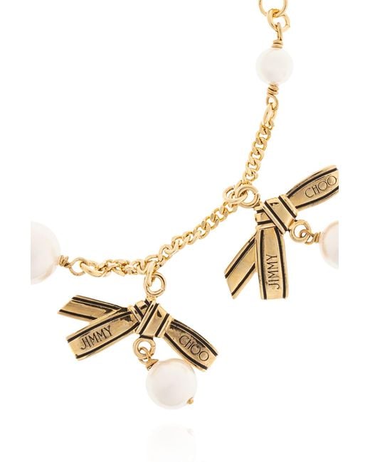 Jimmy Choo Metallic Bracelet With Charms