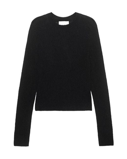 Lisa Yang Black Long Sleeve Sweater