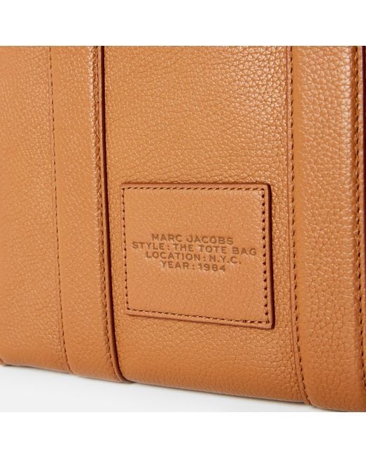 Marc Jacobs Brown Stylish Small Leather Tote Bag