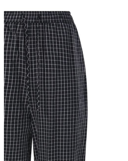DUNST Blue Check-Pattern Pajamas for men