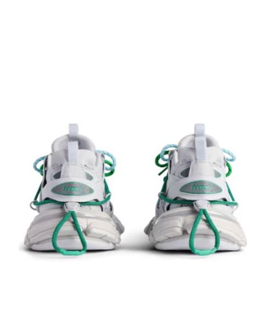 Balenciaga Green Track Trail Laces Sneakers for men
