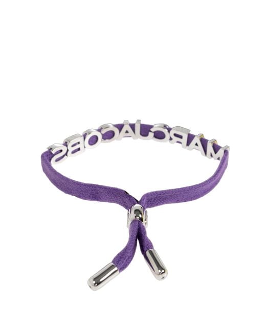 Marc Jacobs Purple Logo Bracelet