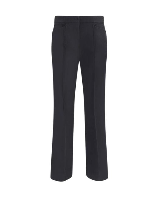 Max Mara Blue 'S Zaffiro Straight-Leg Pants