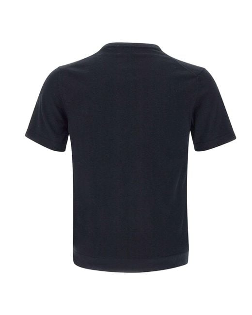 Woolrich Blue Regular Fit T-Shirt for men